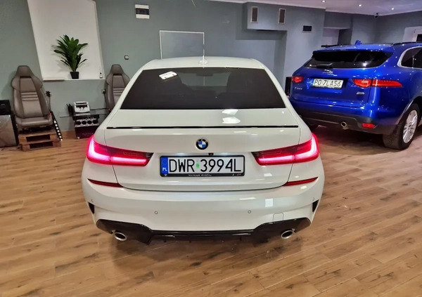 BMW Seria 3 cena 139999 przebieg: 82105, rok produkcji 2019 z Góra małe 596